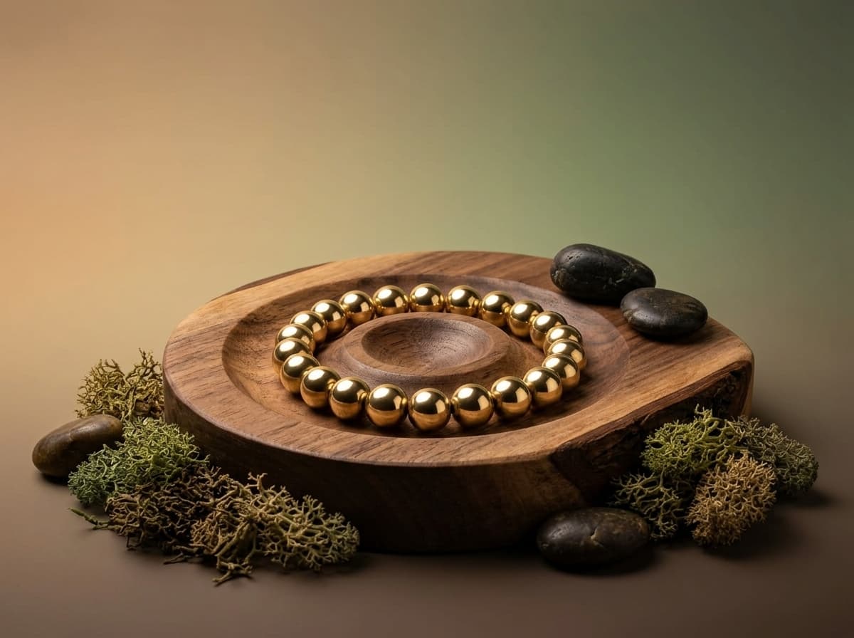 Golden Hematite Bracelet