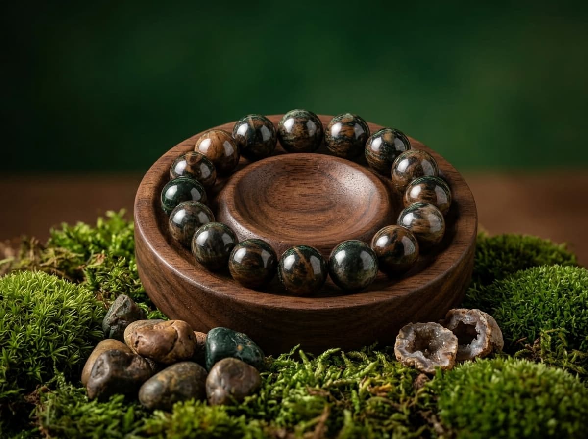 Green Tiger Eye Bracelet